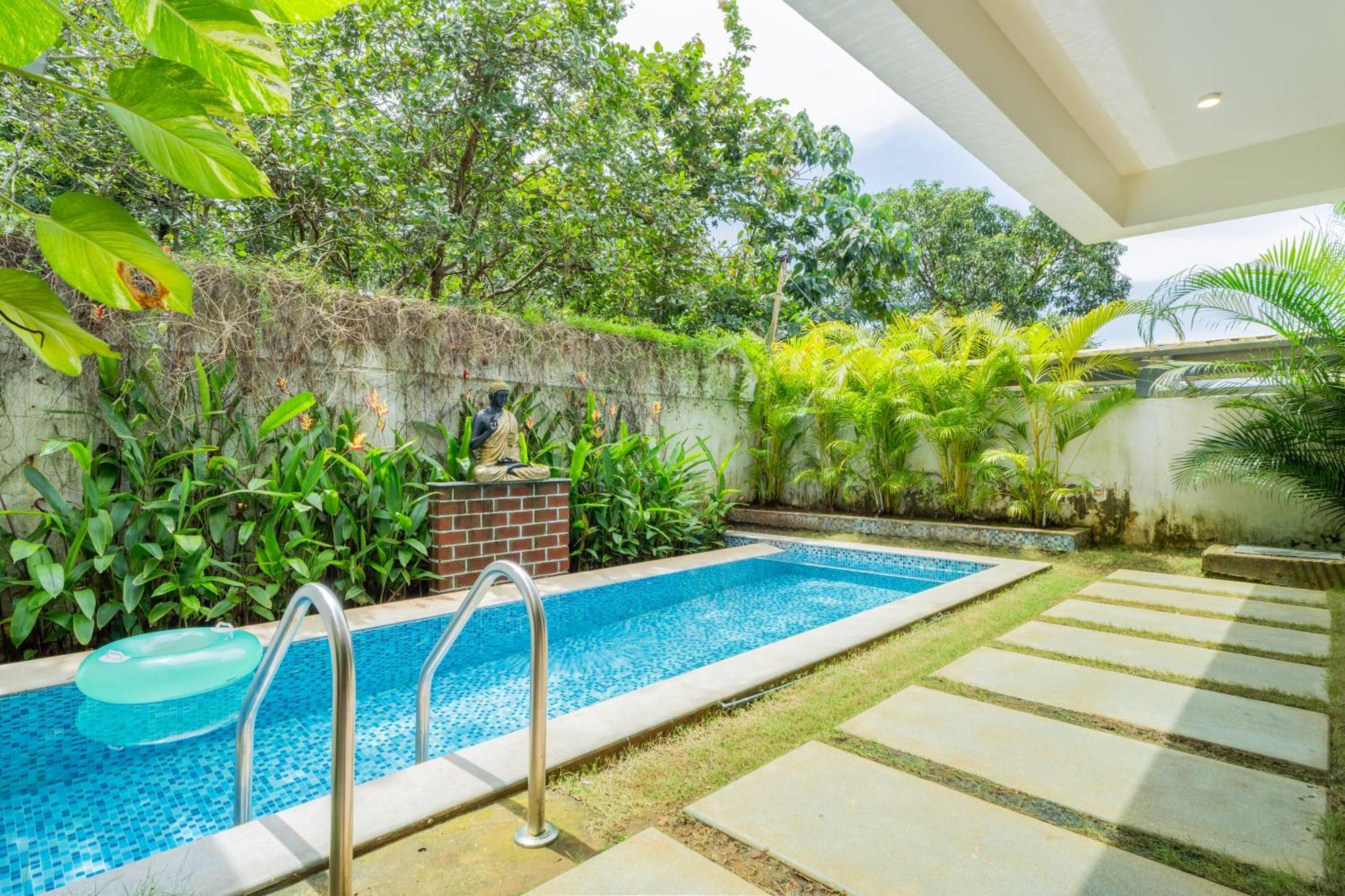 Elivaas 3 Bhk Pvt Pool & Bar - Villa Valerie Oxel Екстериор снимка