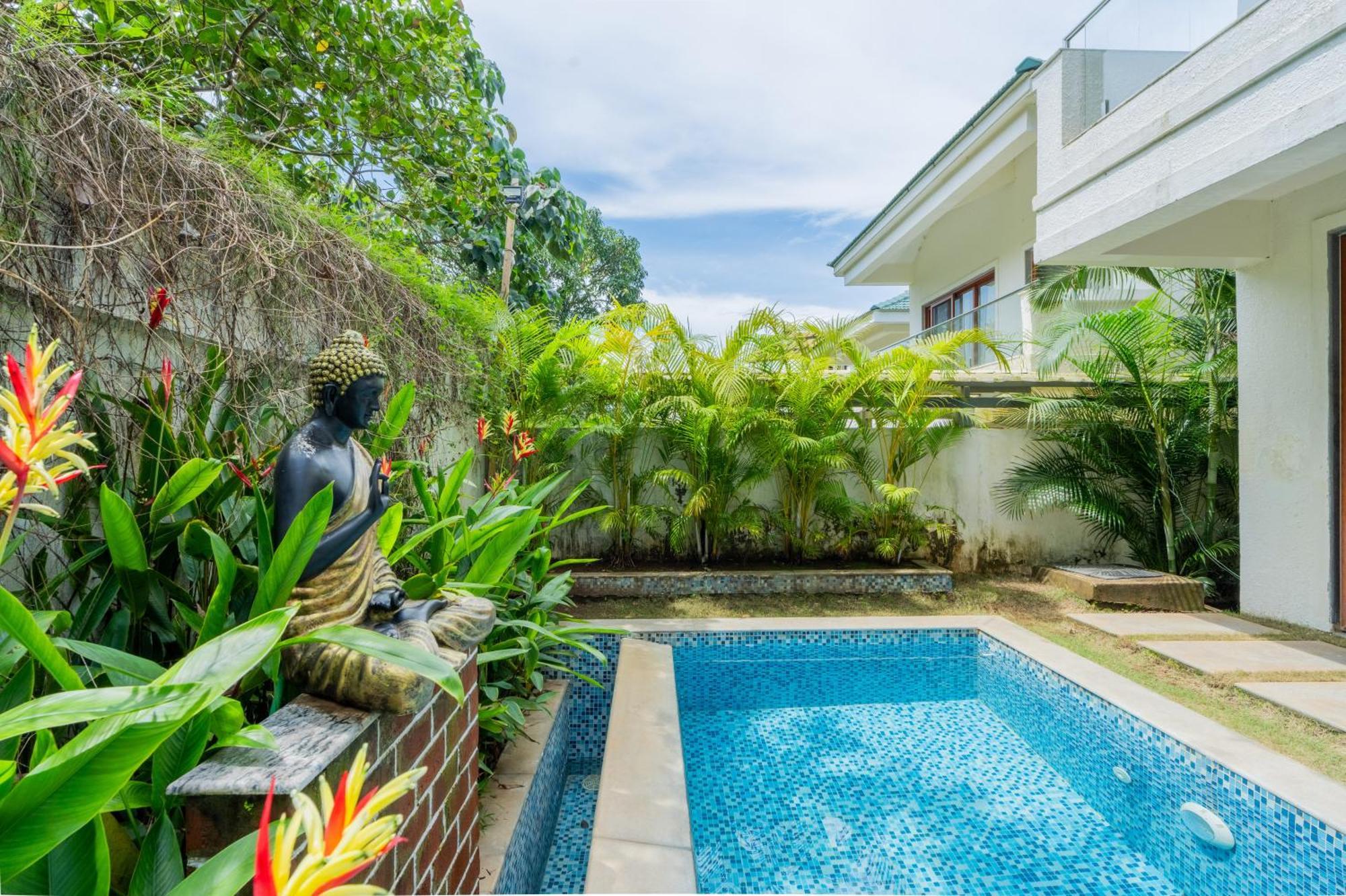 Elivaas 3 Bhk Pvt Pool & Bar - Villa Valerie Oxel Екстериор снимка