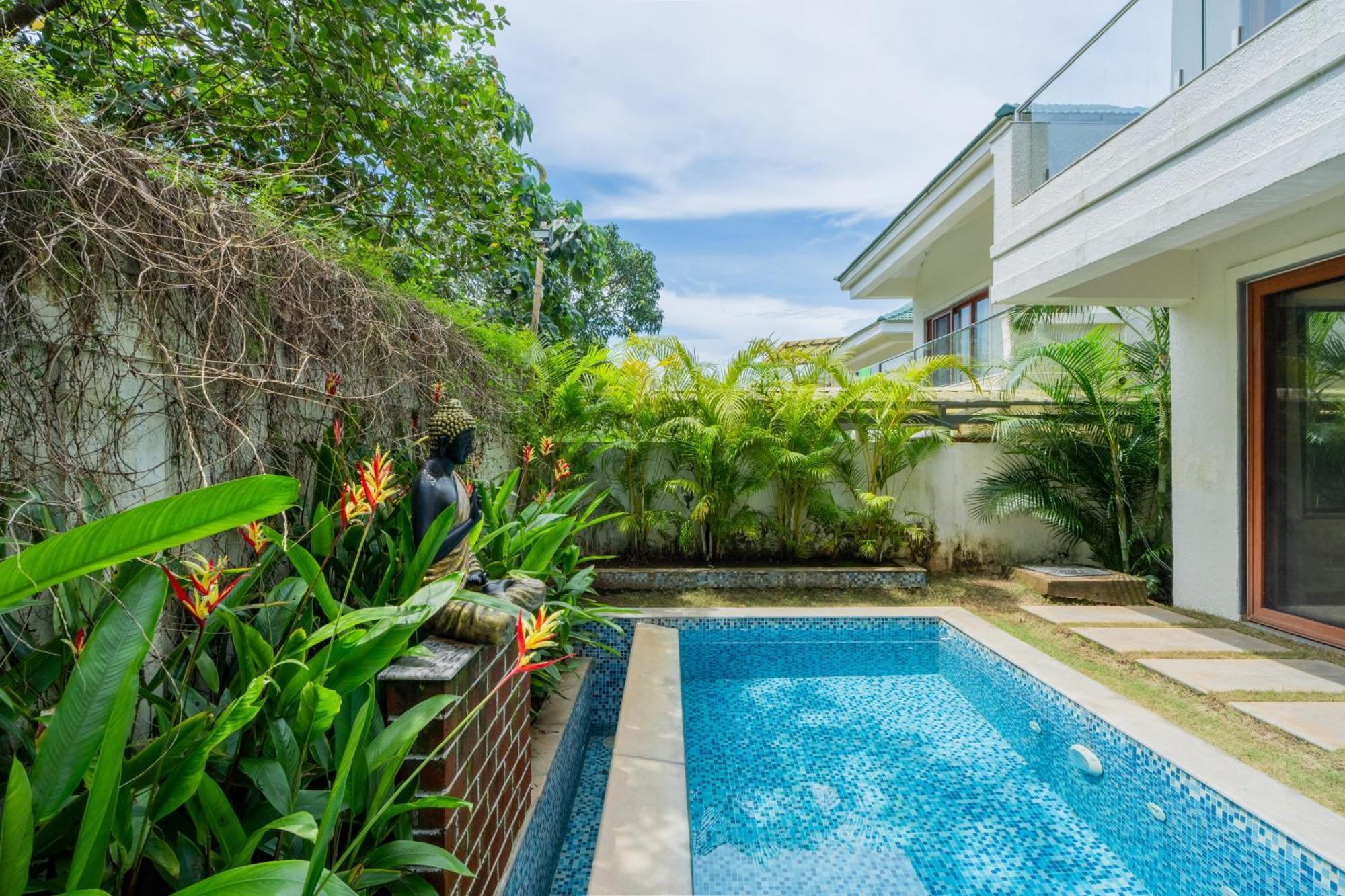 Elivaas 3 Bhk Pvt Pool & Bar - Villa Valerie Oxel Екстериор снимка