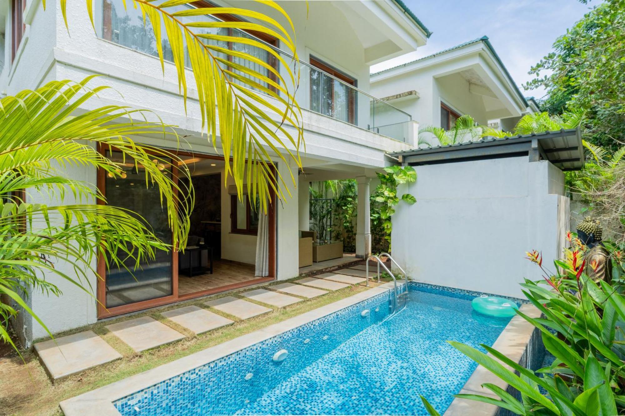 Elivaas 3 Bhk Pvt Pool & Bar - Villa Valerie Oxel Екстериор снимка