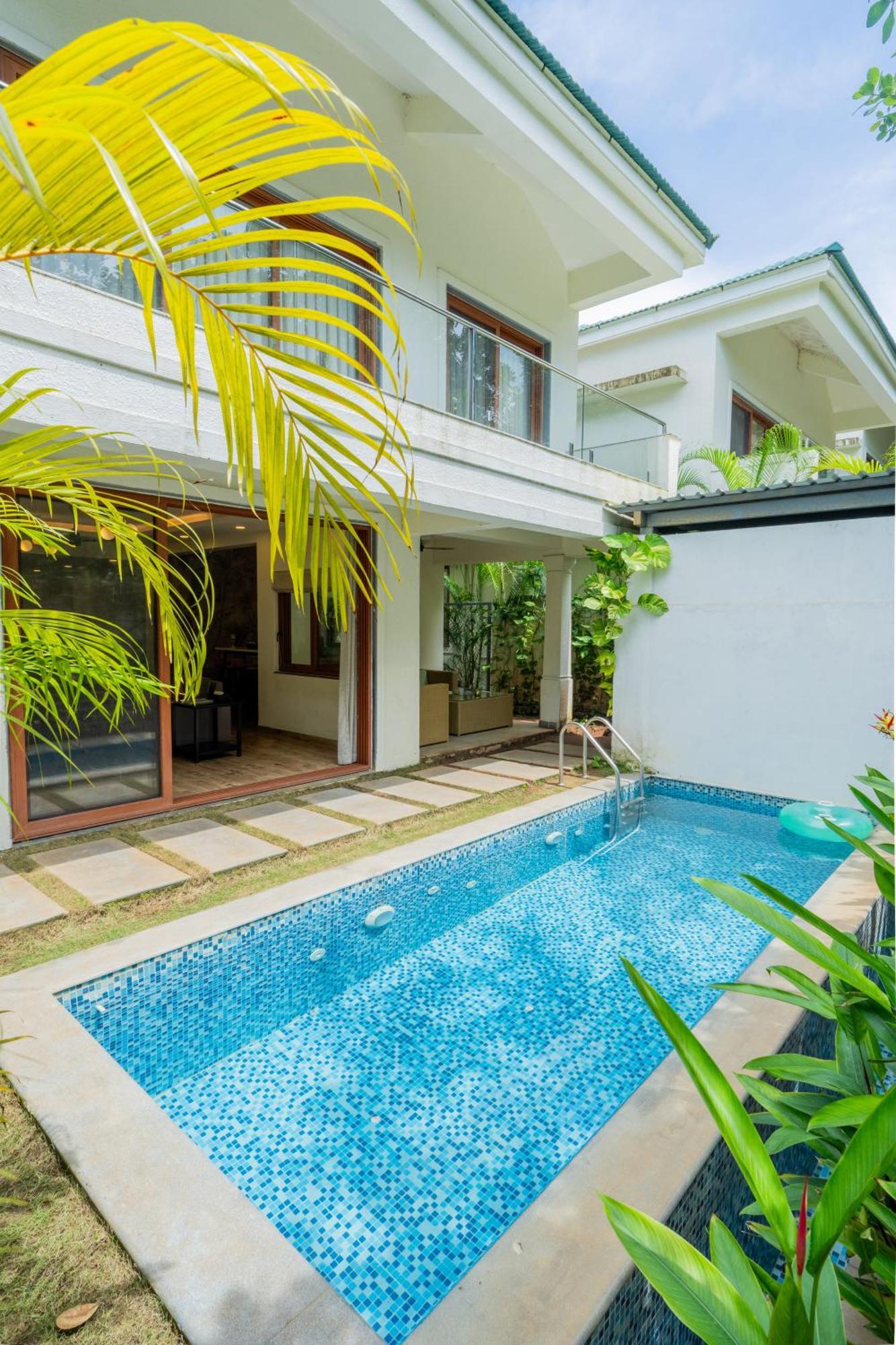 Elivaas 3 Bhk Pvt Pool & Bar - Villa Valerie Oxel Екстериор снимка