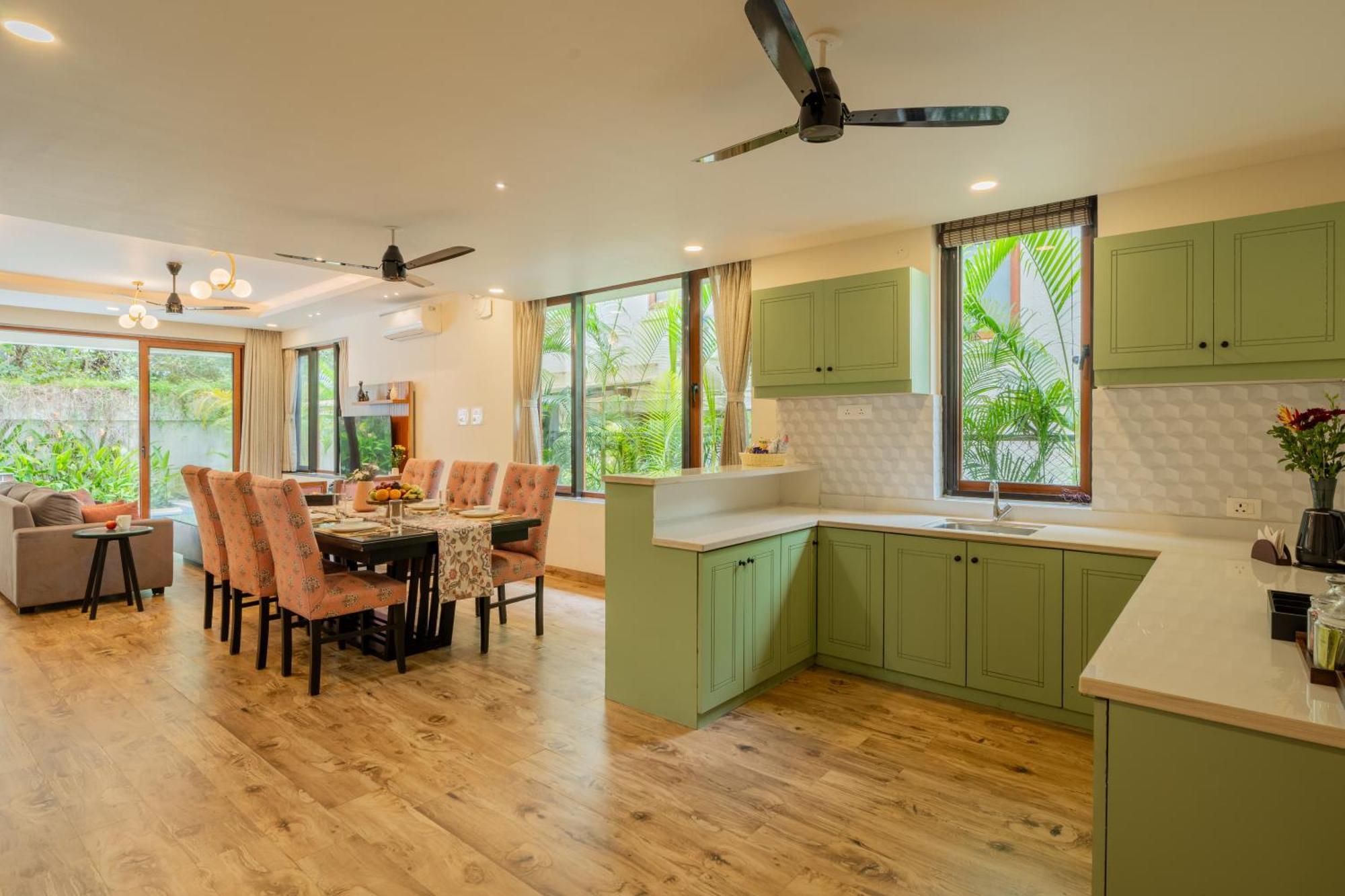 Elivaas 3 Bhk Pvt Pool & Bar - Villa Valerie Oxel Екстериор снимка